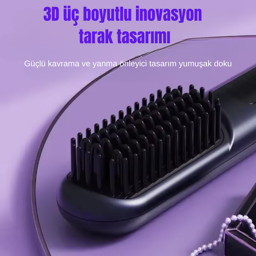 Saç düzleştirici tarak